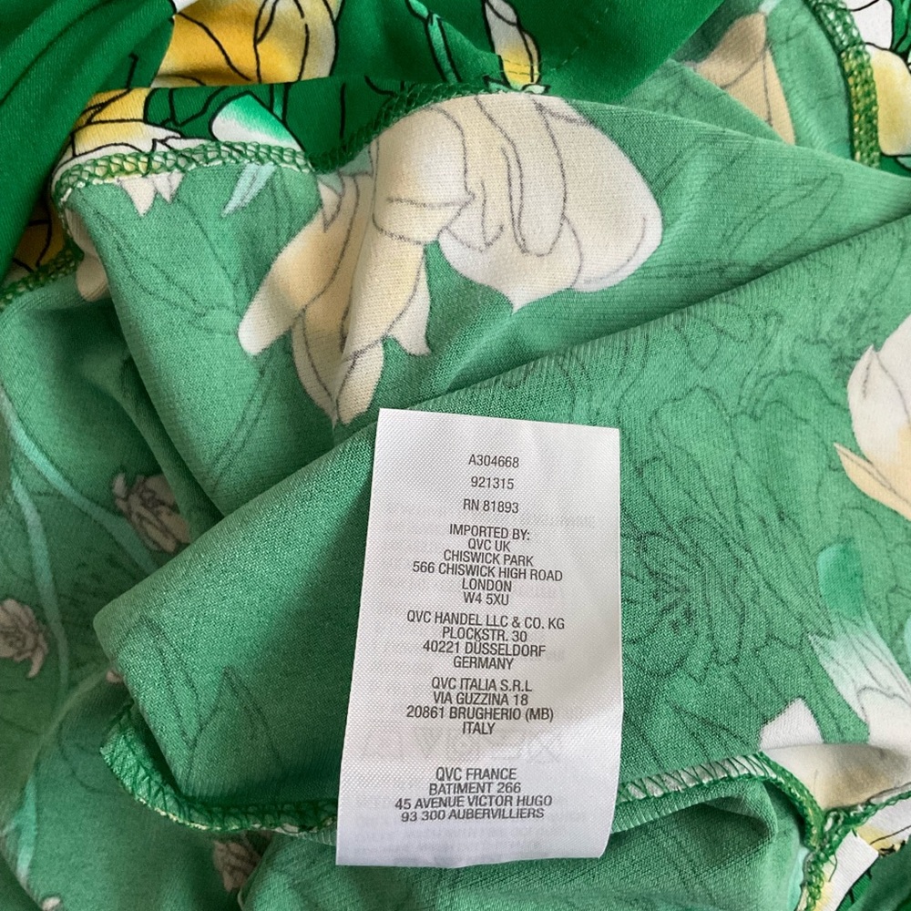 G.I.L.I Floral‎ Jersey Knit Maxi Dress Size Small - Picture 5 of 6